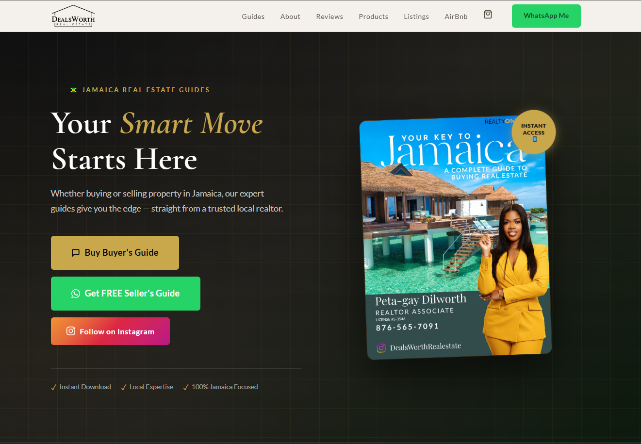 DealsWorth real estate website